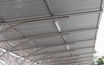 installing High Garrett metal roofing